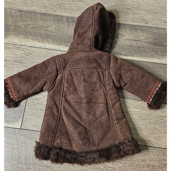 Nannette Kids Coat Winter Faux Fur 12 Months 90s Y2K - Picture 9 of 12